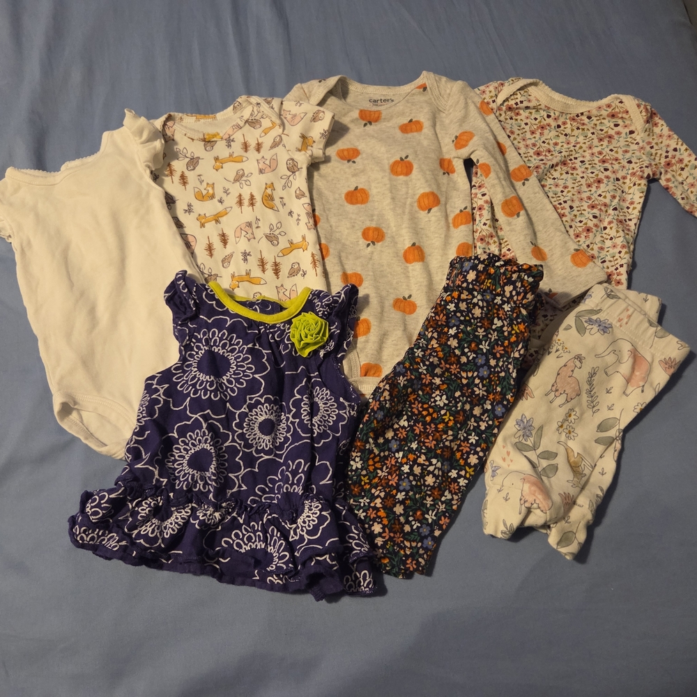 🟤2 For $20 🌼Baby Girl 3 Month Clothing Bundle🌼